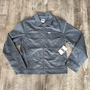Lee Men’s Workwear Chetopa Utility Jacket in Gray